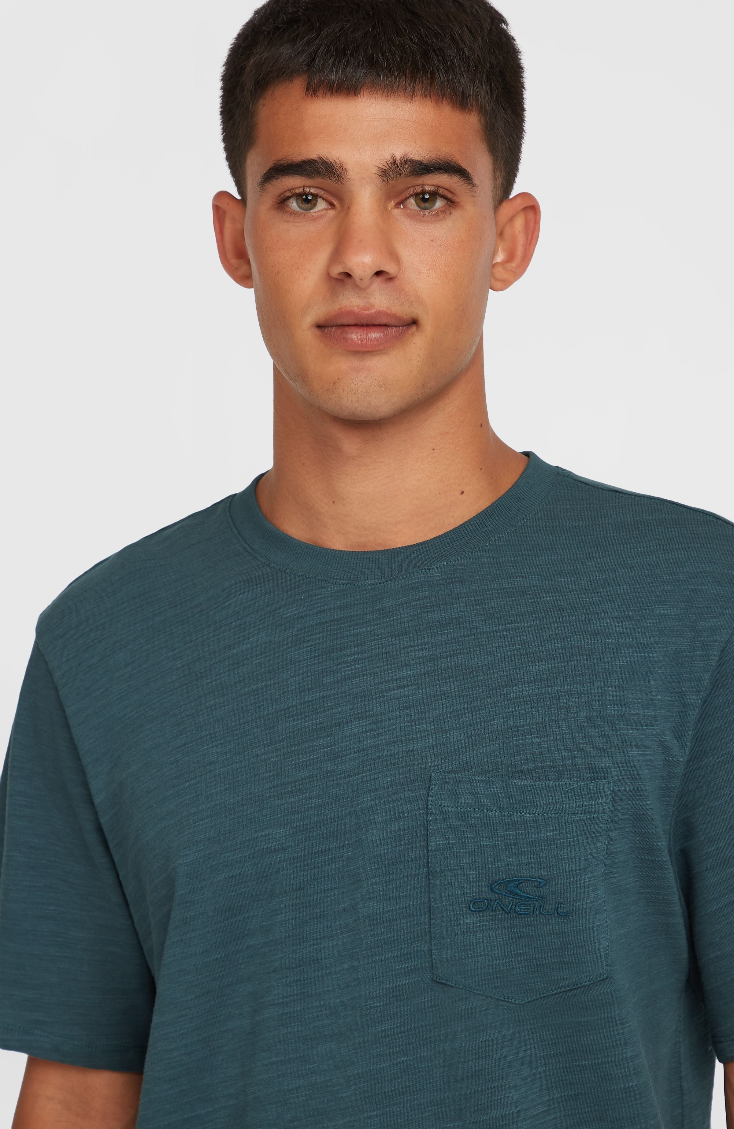 Slub Chest Pocket T-Shirt Men - Alma Steel