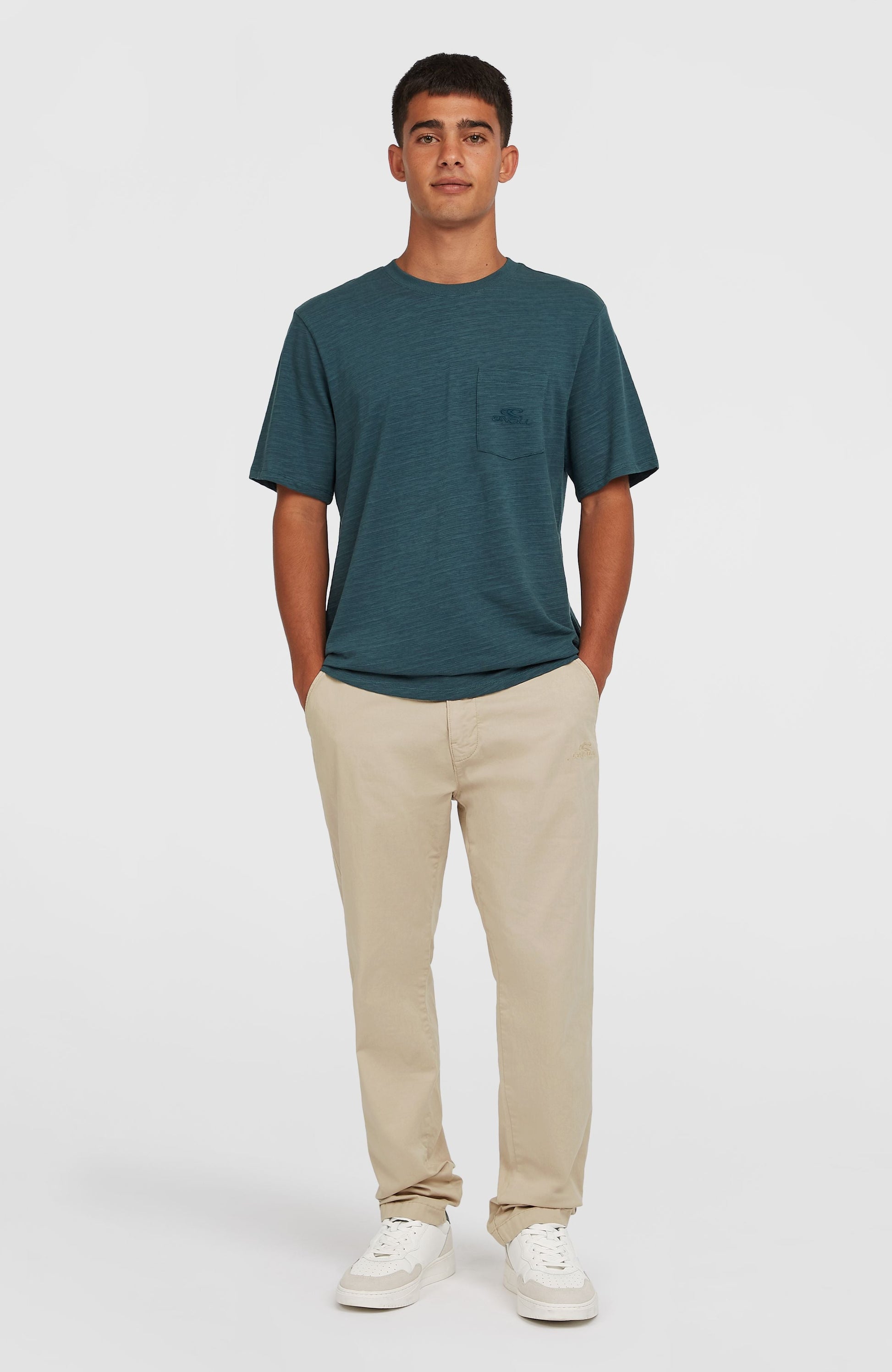 Slub Chest Pocket T-Shirt Men - Alma Steel