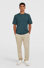 Slub Chest Pocket T-Shirt Men - Alma Steel