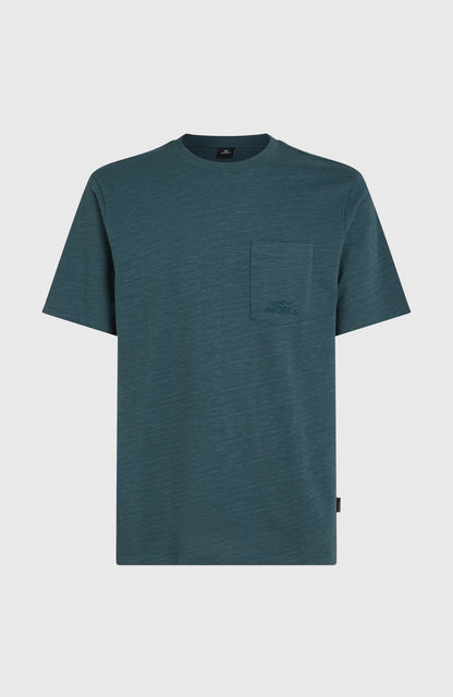 Slub Chest Pocket T-Shirt Men - Alma Steel