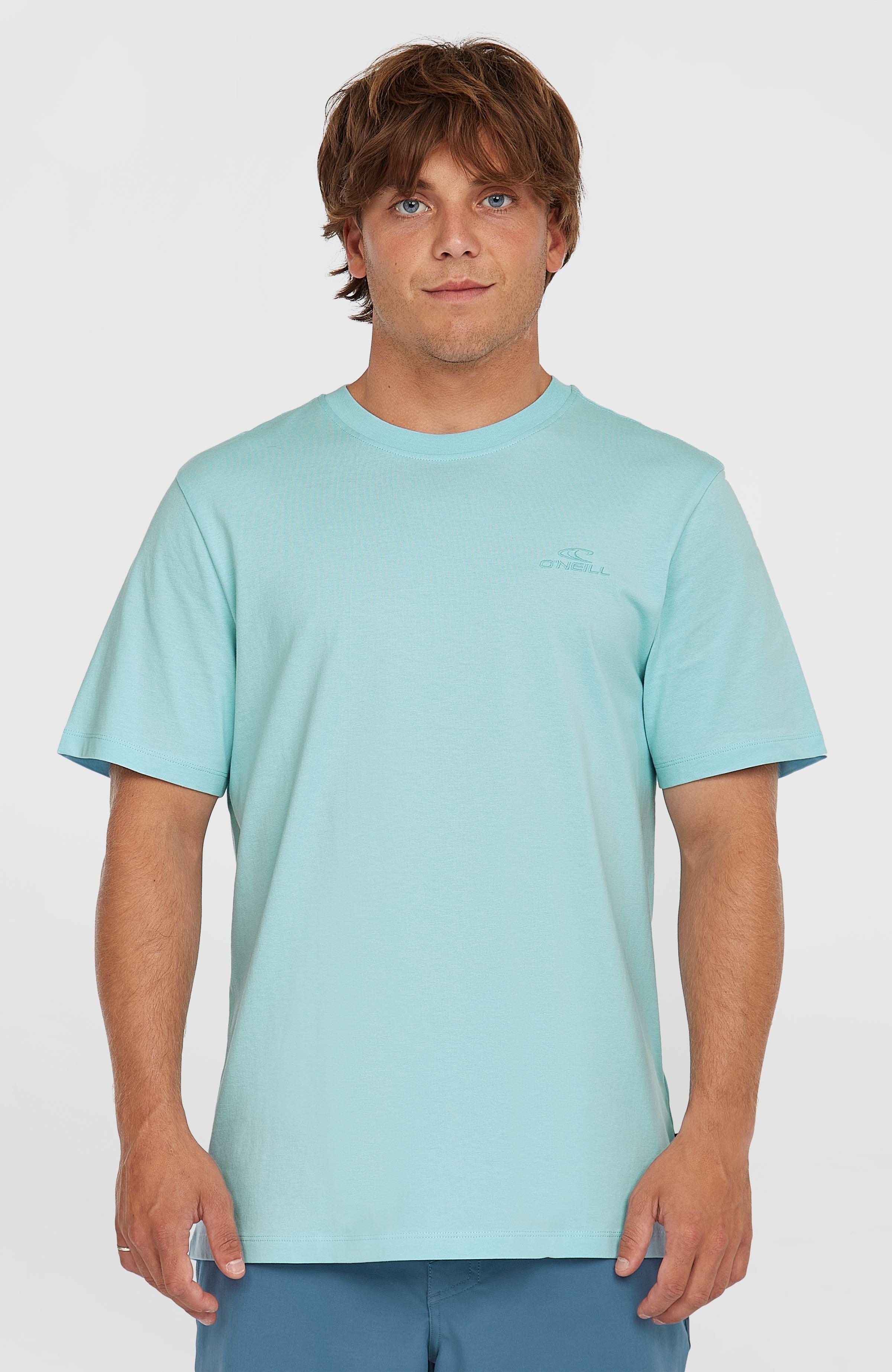 Small Logo T-Shirt Men - Morning Glory