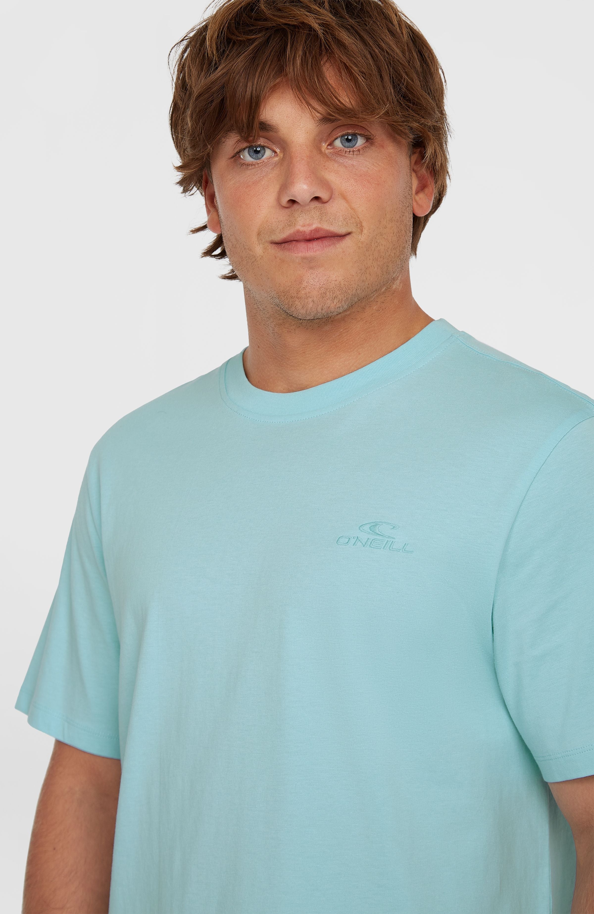 Small Logo T-Shirt Men - Morning Glory