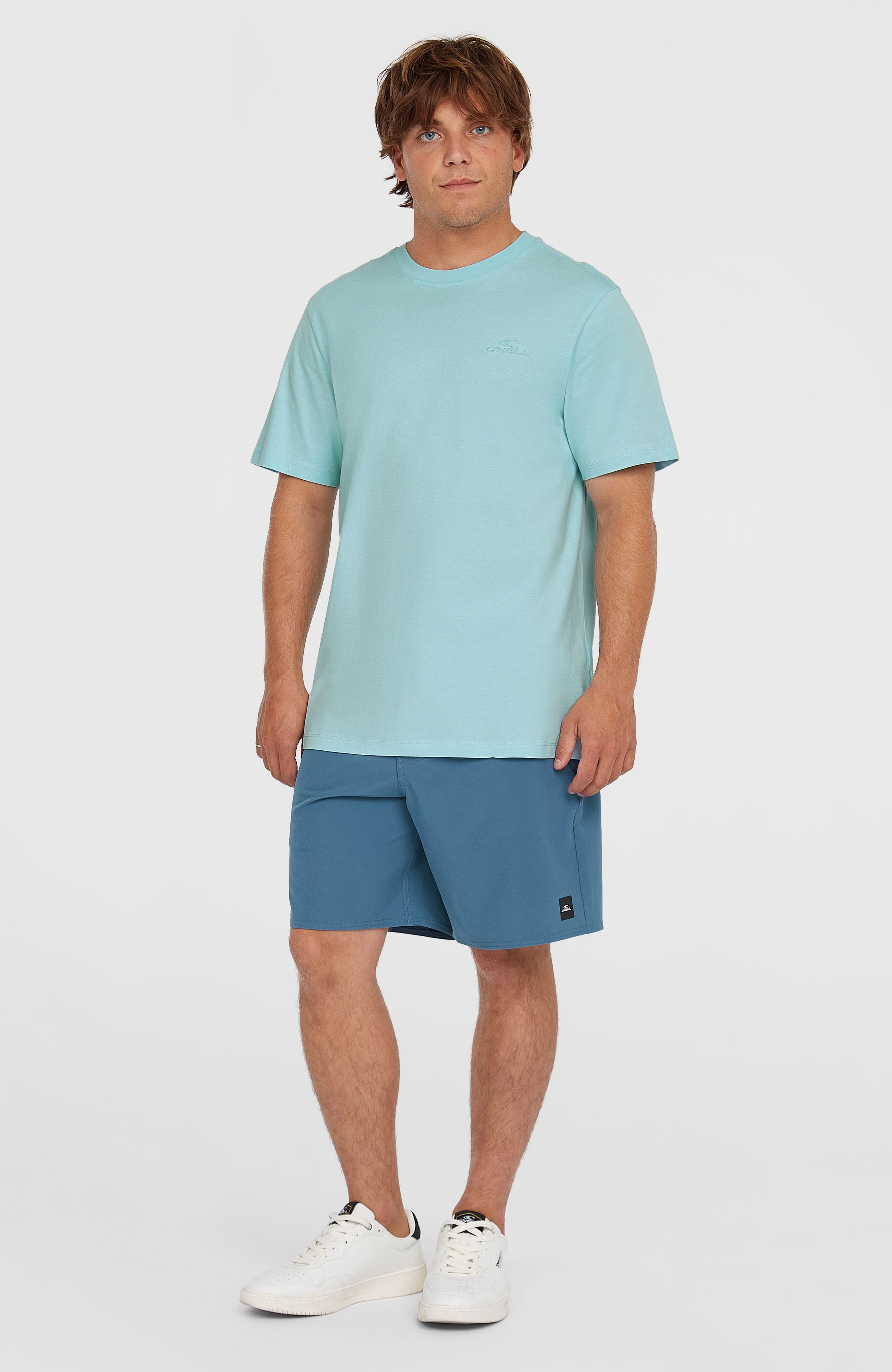 Small Logo T-Shirt Men - Morning Glory