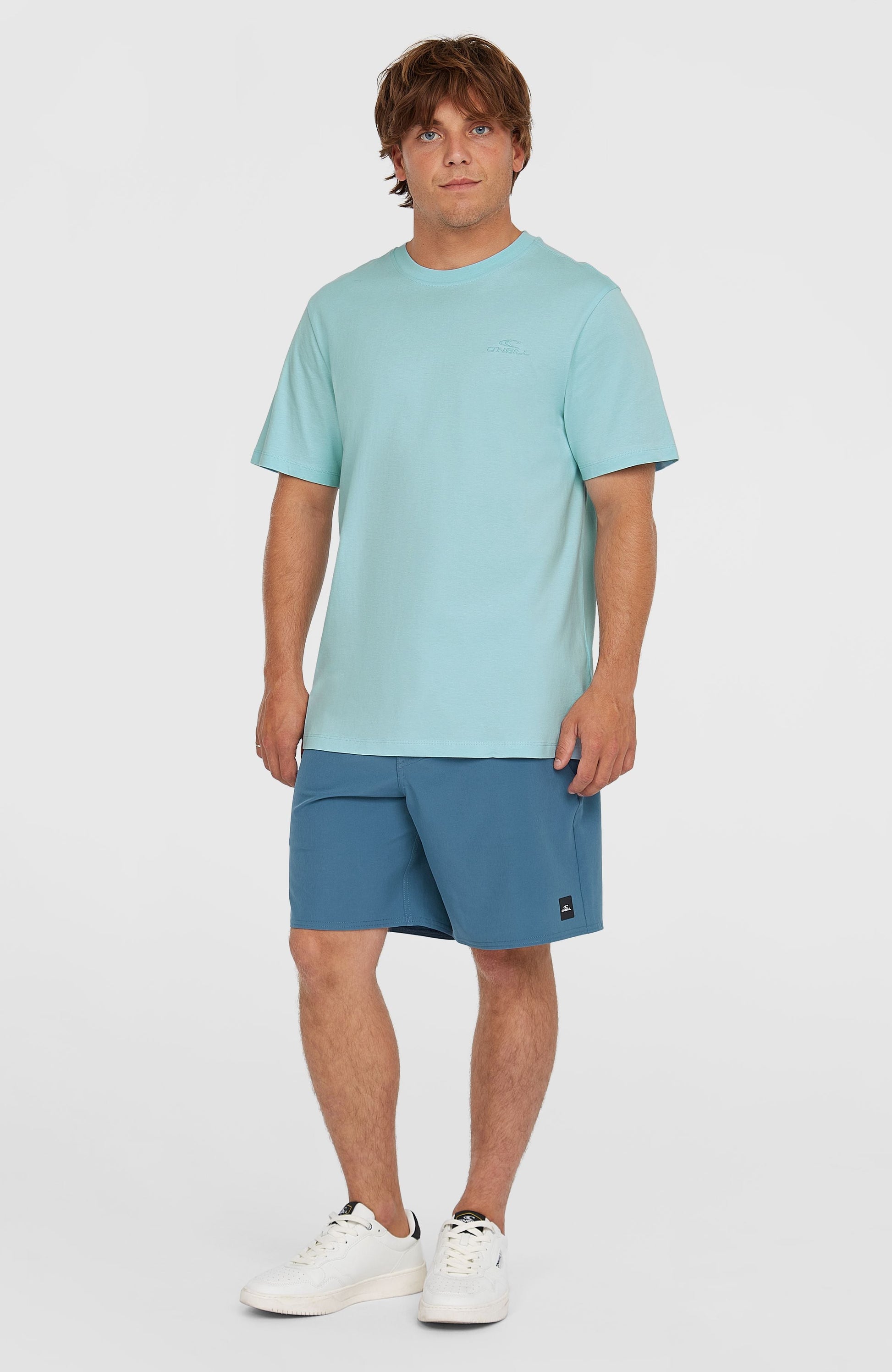 Small Logo T-Shirt Men - Morning Glory