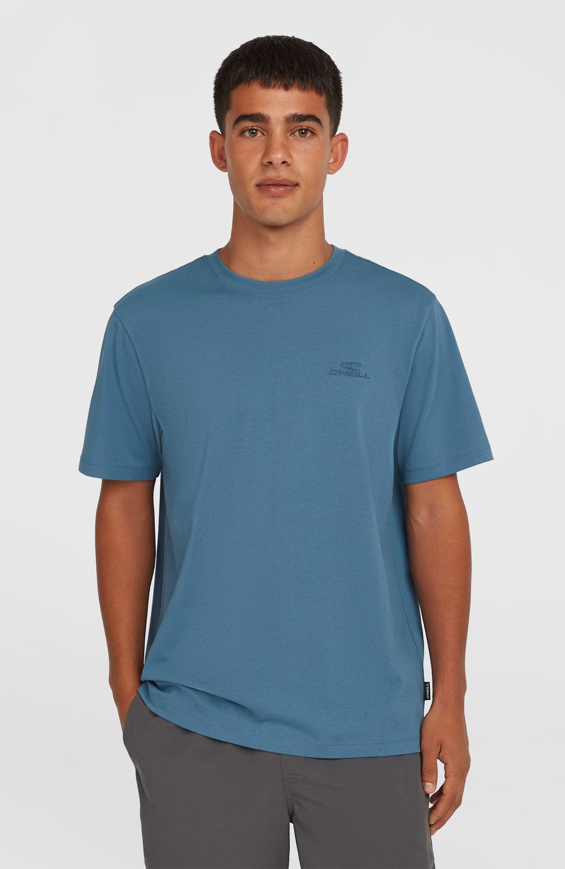 Small Logo T-Shirt Men - Copen Blue