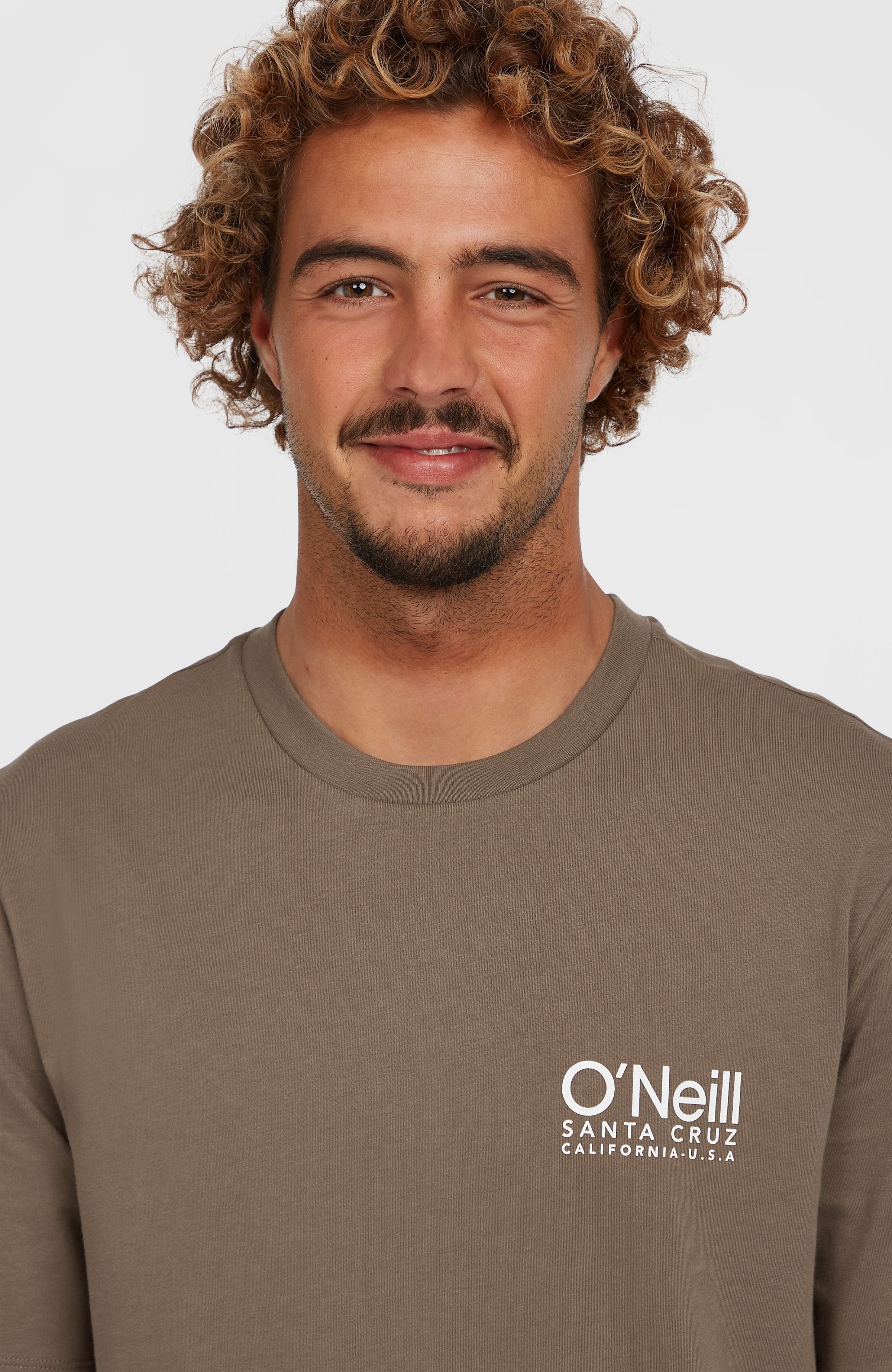 Original Cali Logo T-Shirt Men - Pure Cashmere