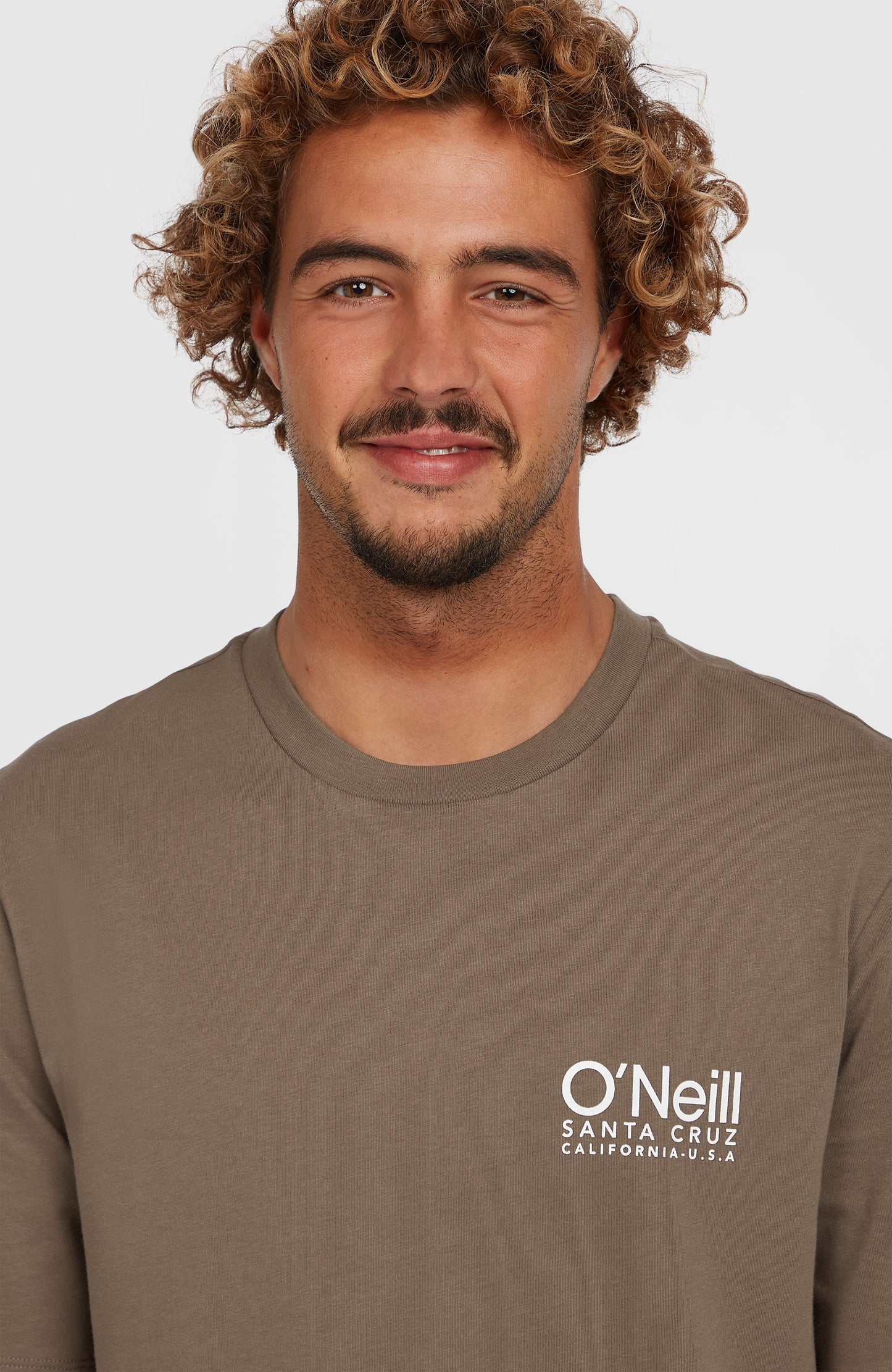 Original Cali Logo T-Shirt Men - Pure Cashmere