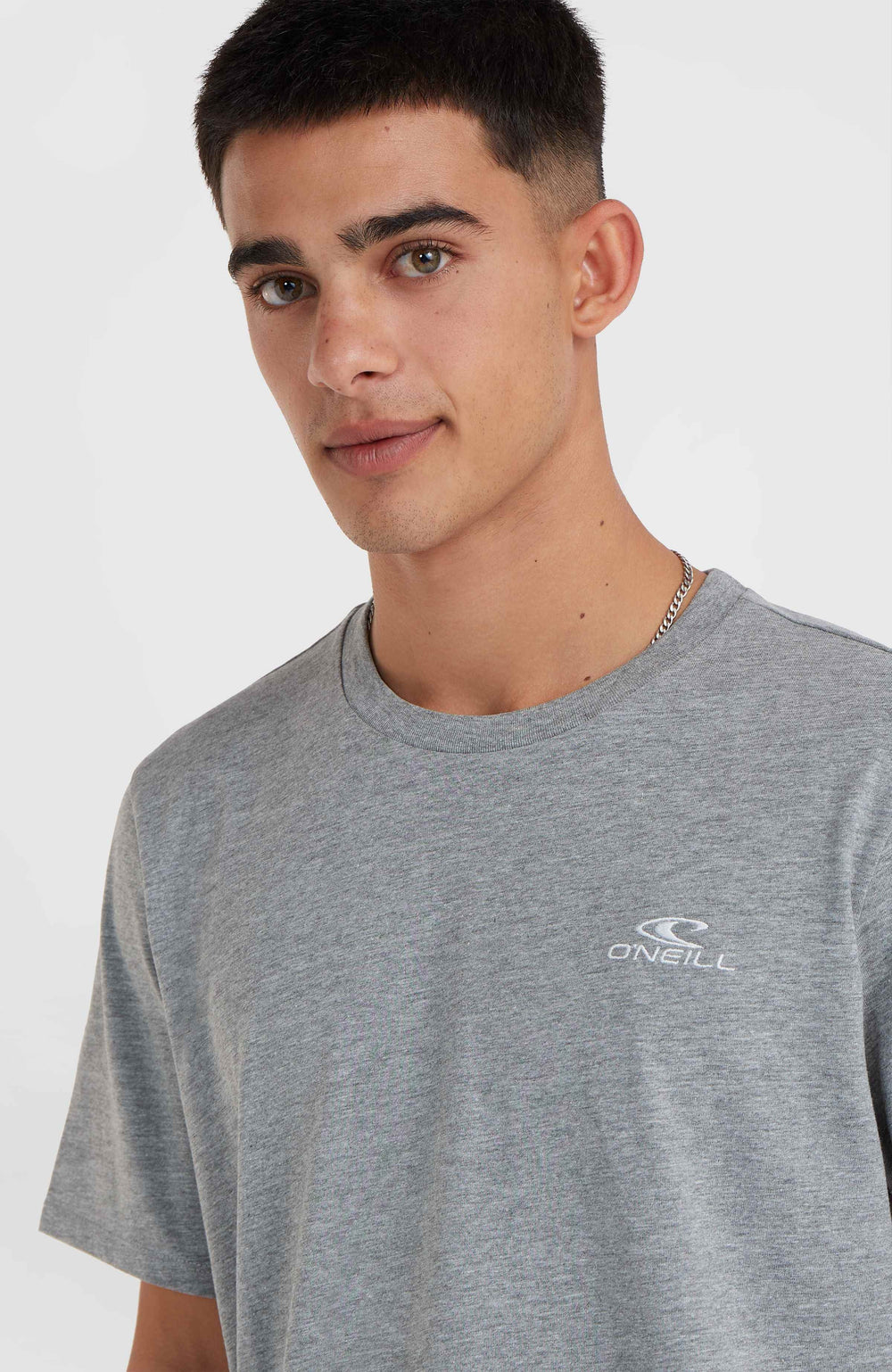 O'Neill Small Logo T-Shirt Men - Silver Melee