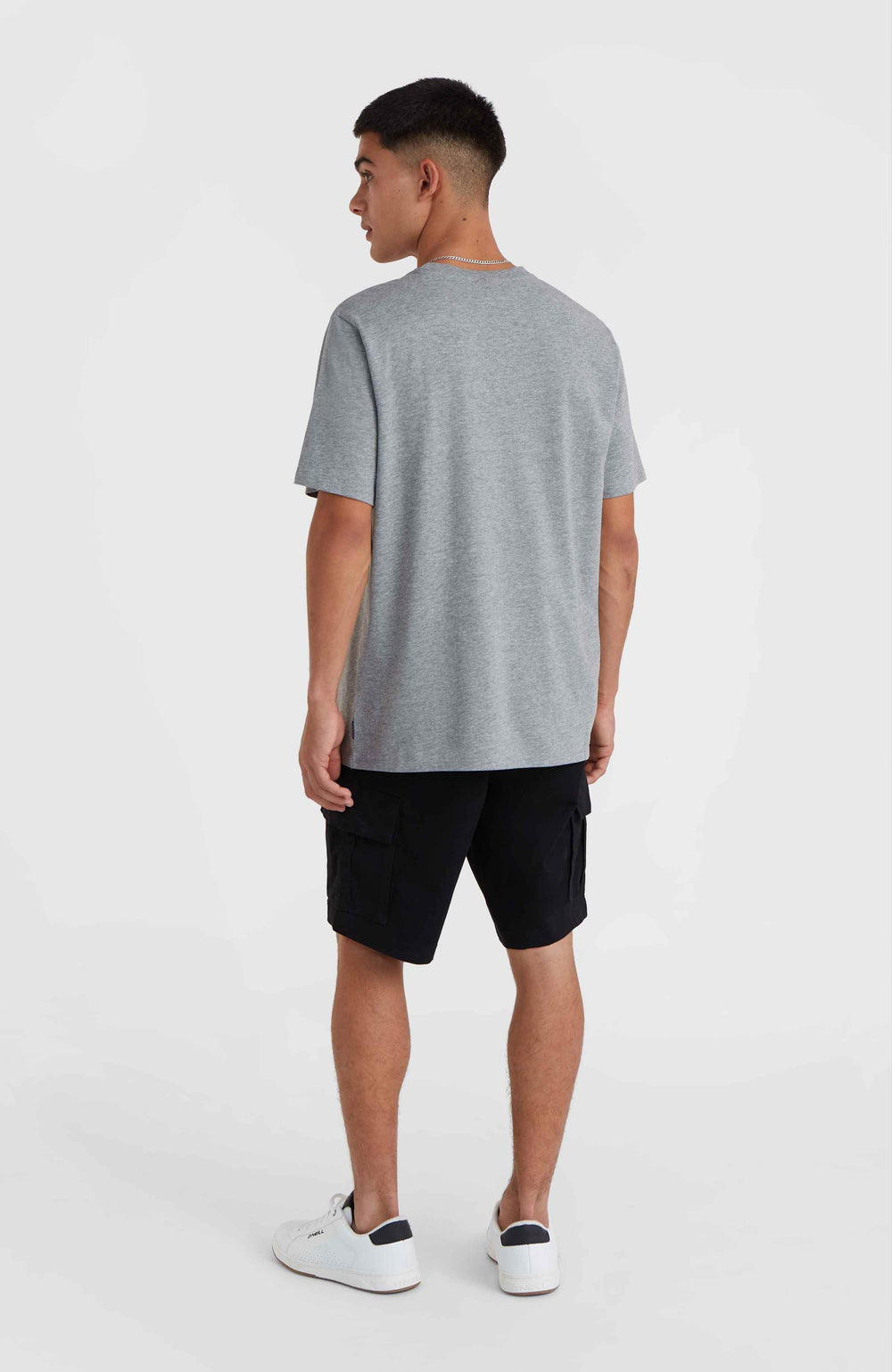 O'Neill Small Logo T-Shirt Men - Silver Melee