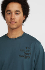 Future Surf Society T-Shirt Men - Alma Steel
