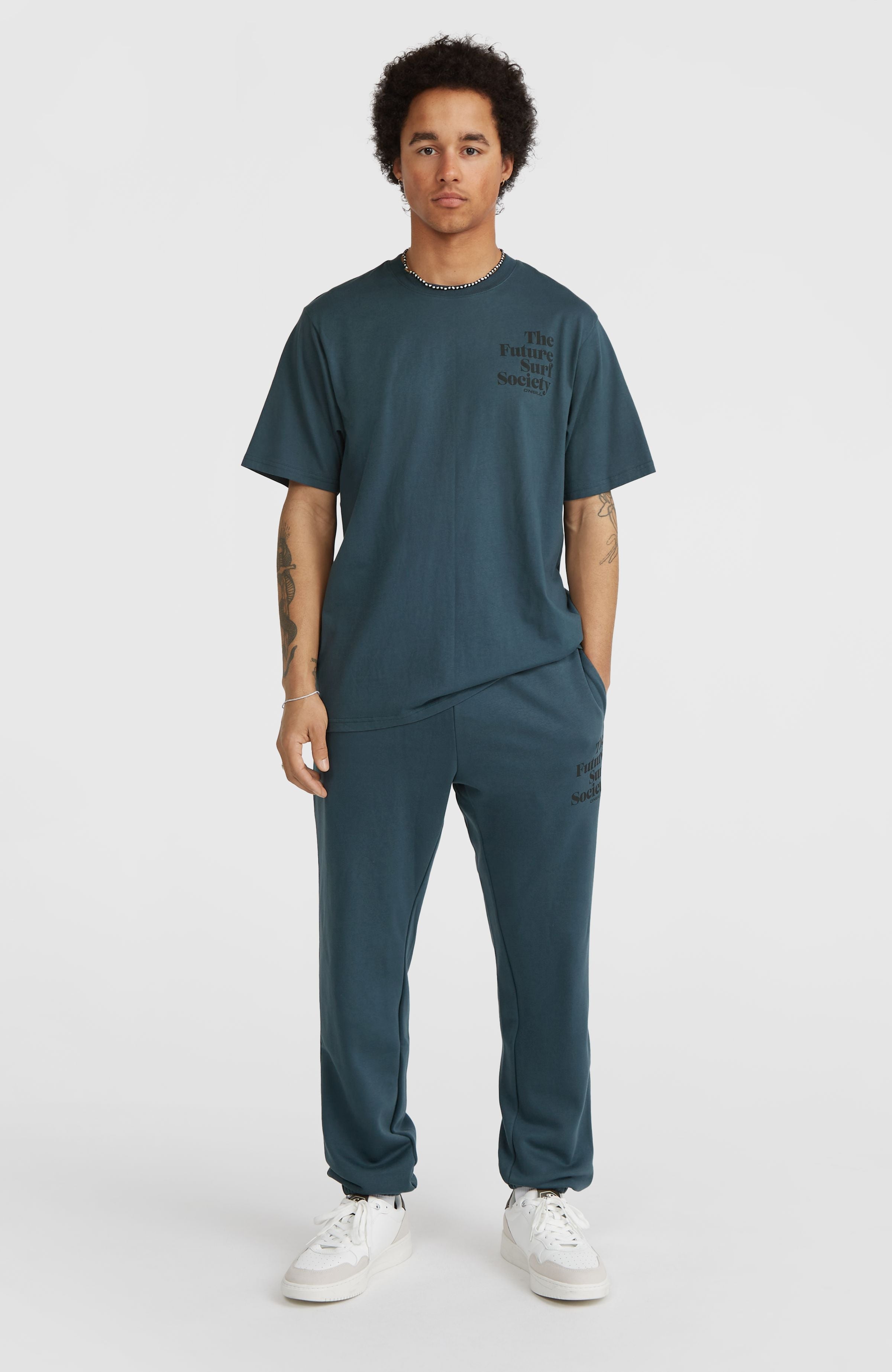 Future Surf Society T-Shirt Men - Alma Steel