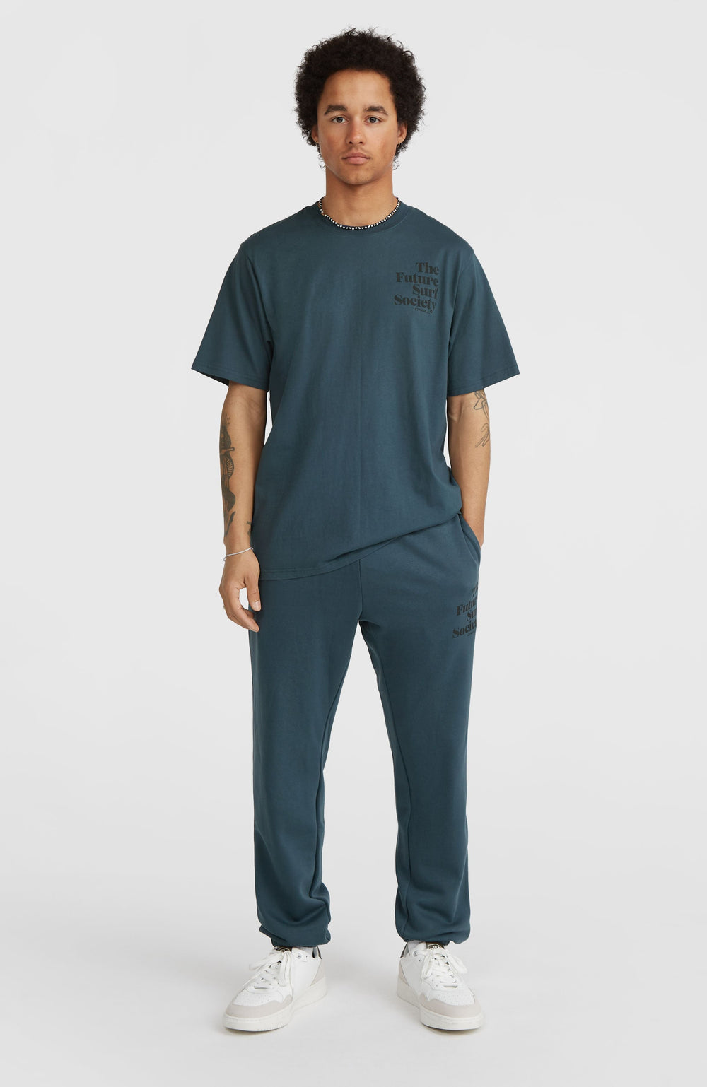 Future Surf Society T-Shirt Men - Alma Steel