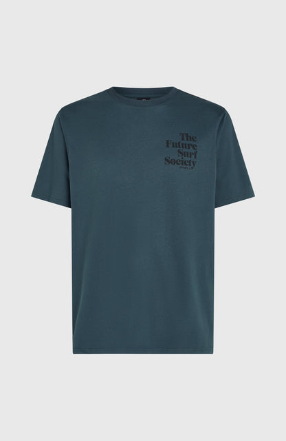 Future Surf Society T-Shirt Men - Alma Steel
