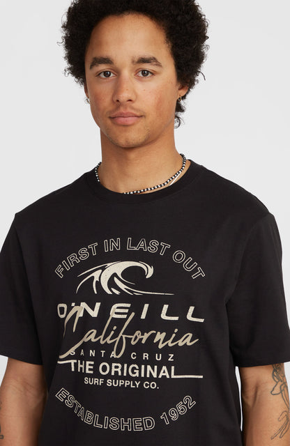 Cali Wave T-Shirt Men - Black Out