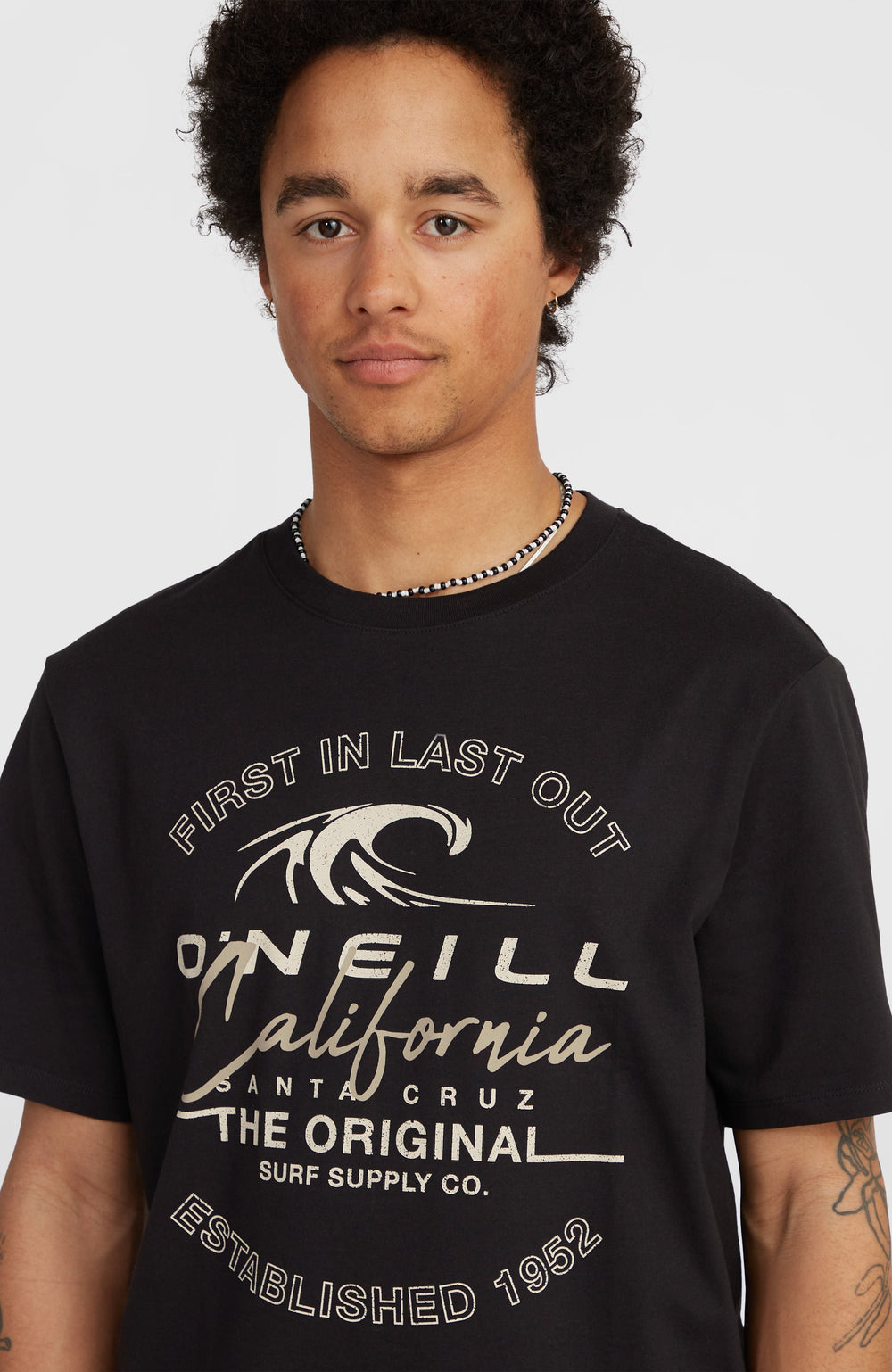 Cali Wave T-Shirt Men - Black Out