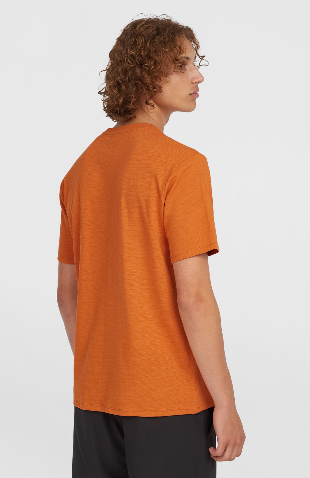 Slub Chest Pocket T-Shirt Men - Cinnamon Stick