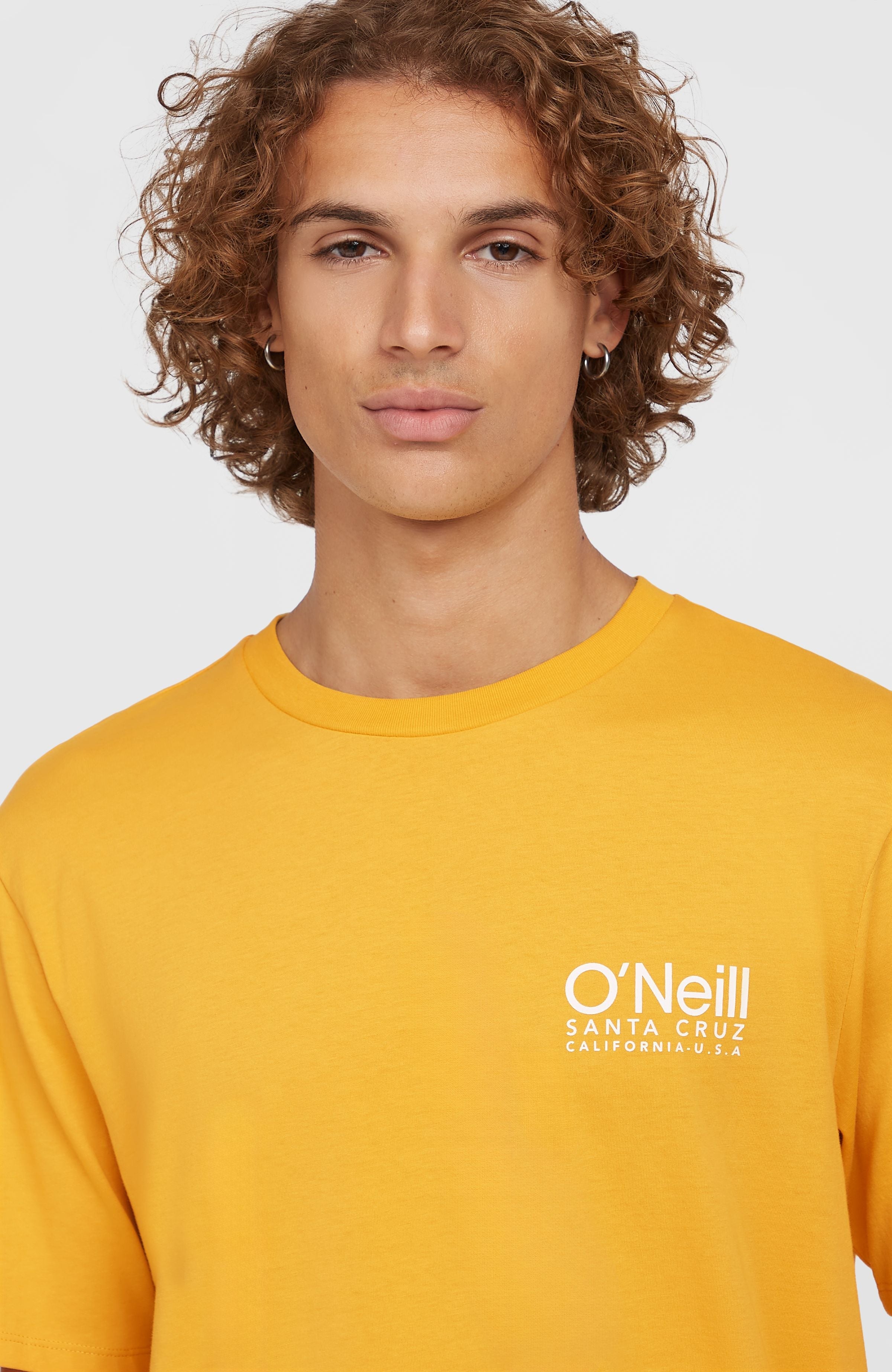 Original Cali Logo T-Shirt Men - Golden Haze
