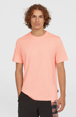 Small Logo T-Shirt Men - Coral Pop