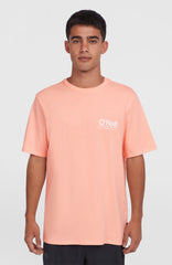 Original Cali Logo T-Shirt Men - Coral Pop
