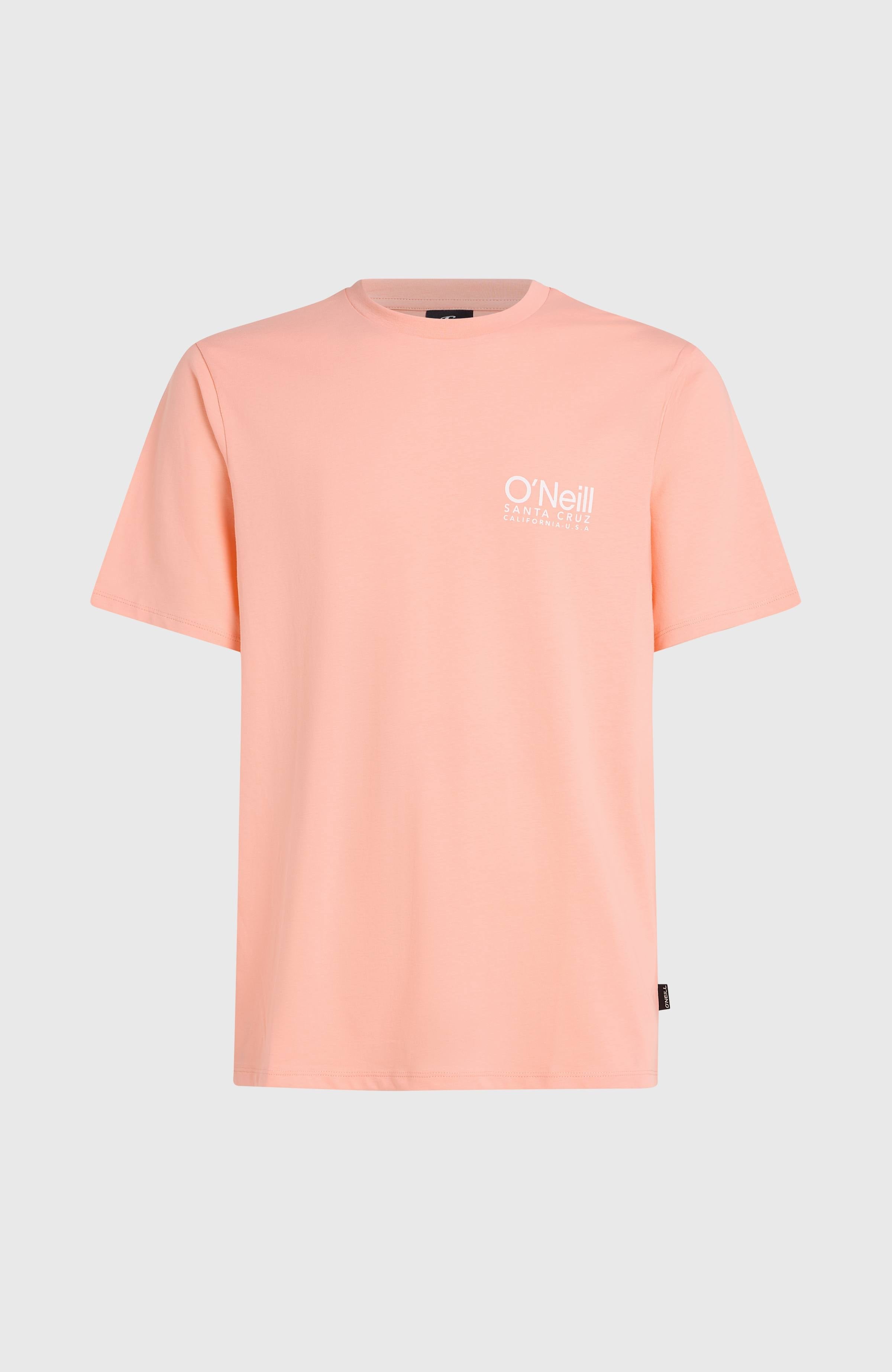 Original Cali Logo T-Shirt Men - Coral Pop