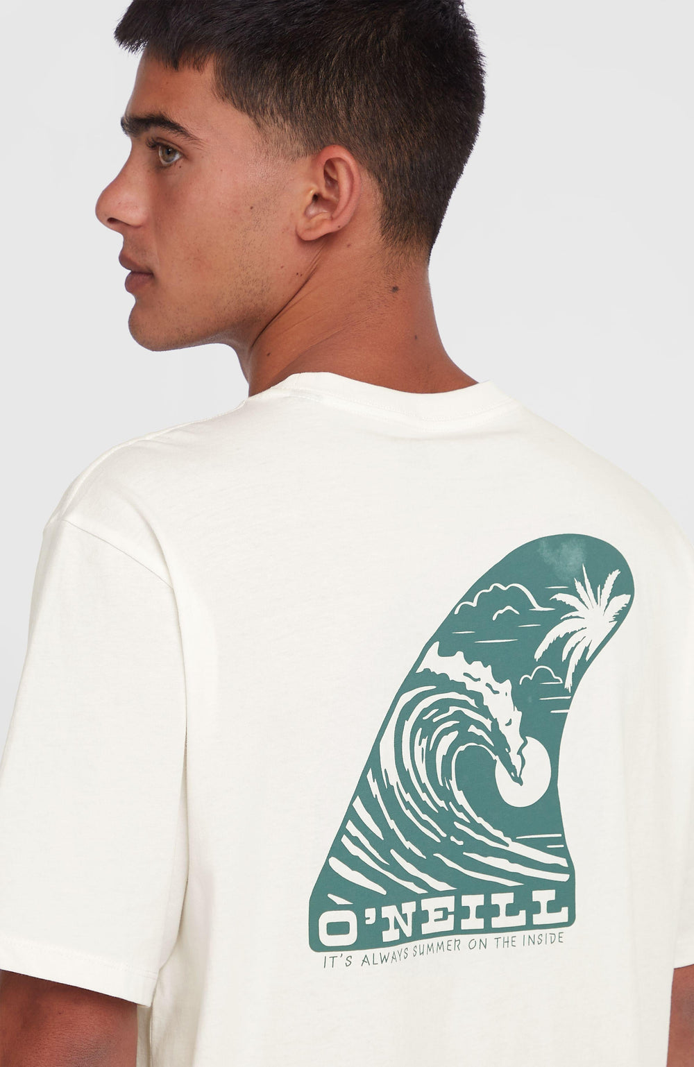 Surf Co T-Shirt Men - Snow White