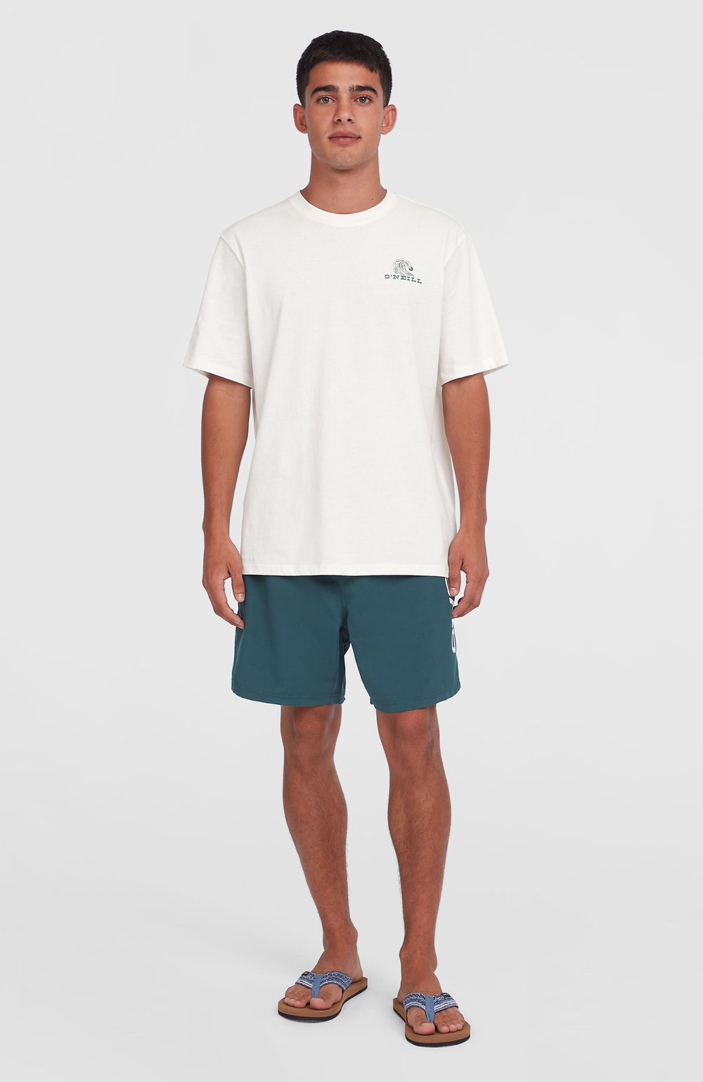 Surf Co T-Shirt Men - Snow White