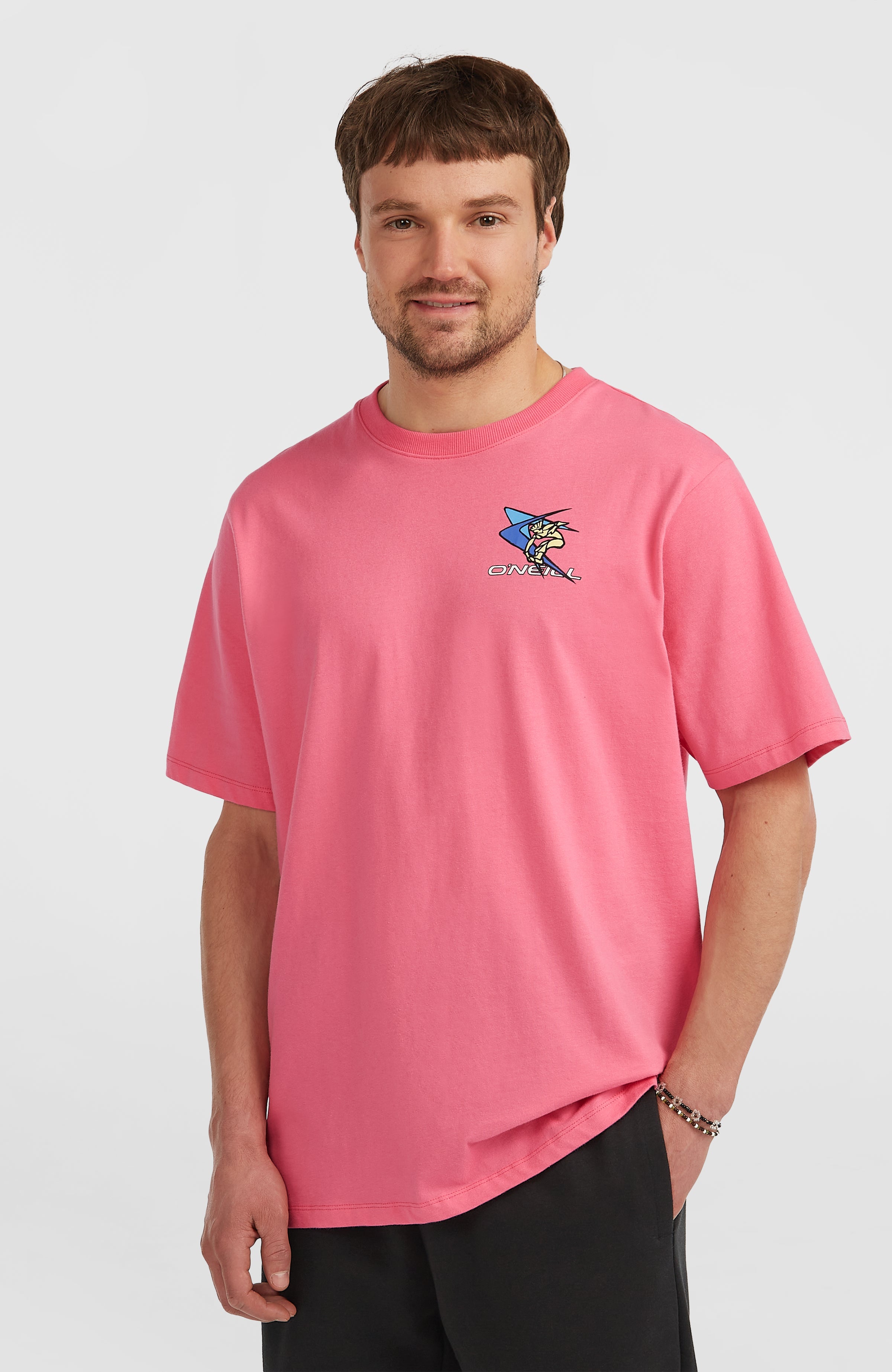 FWC'Play Graphic T-Shirt Men - Skater Pink