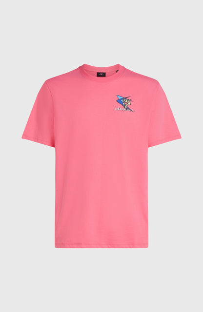 FWC'Play Graphic T-Shirt Men - Skater Pink