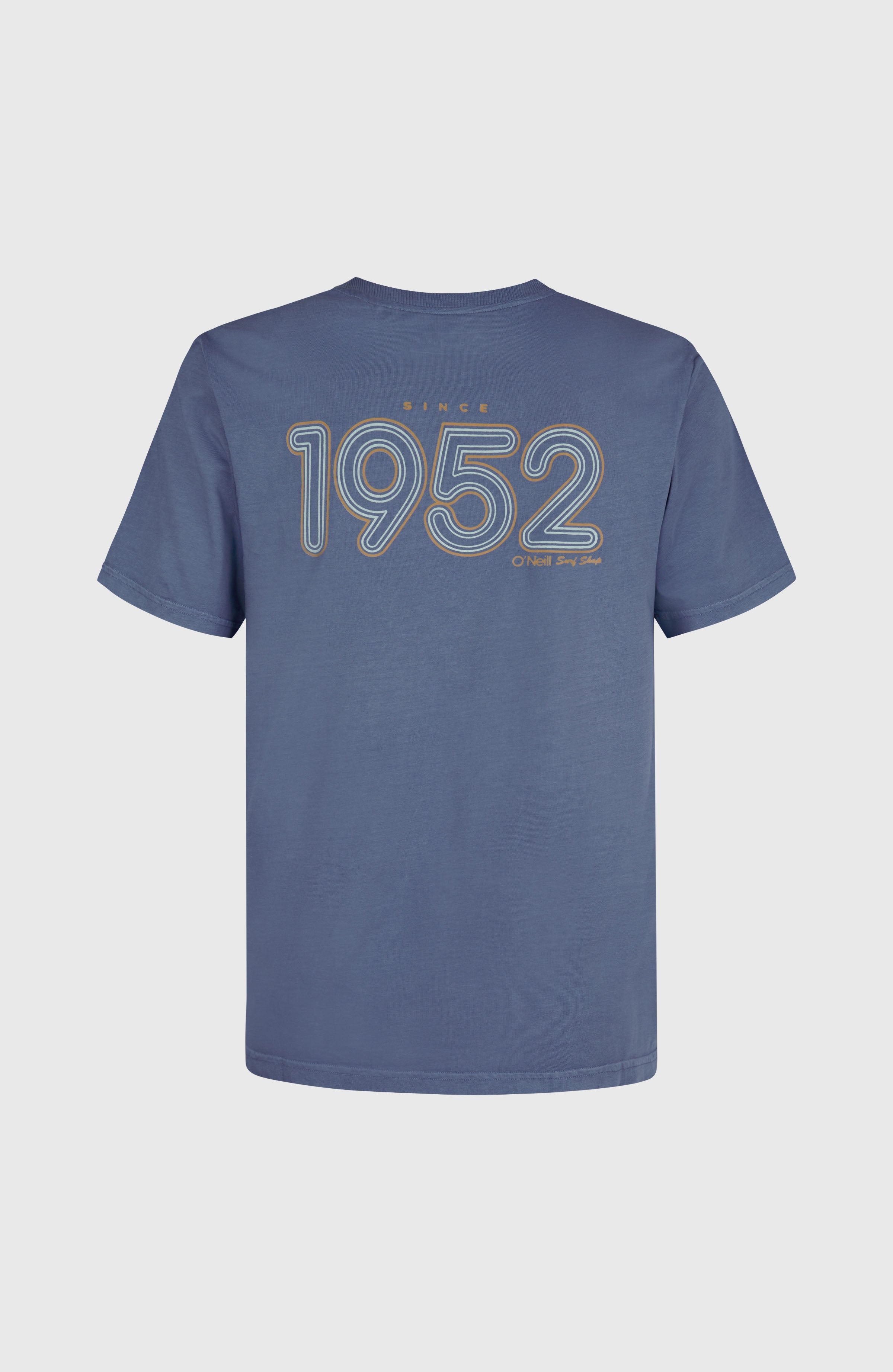 O'Riginals Retro Back-Print T-Shirt Men - Mozart Blue