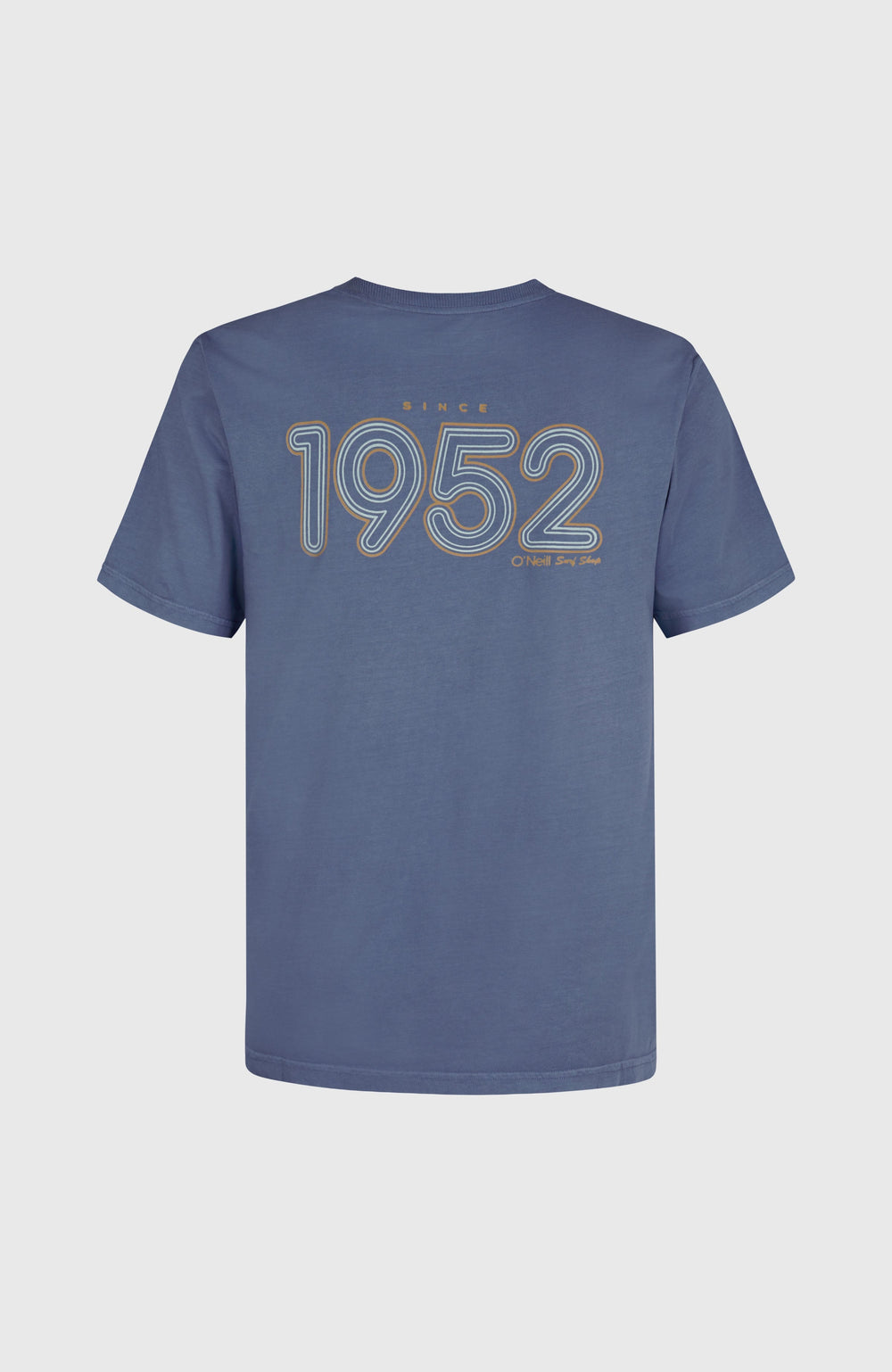 O'Riginals Retro Back-Print T-Shirt Men - Mozart Blue