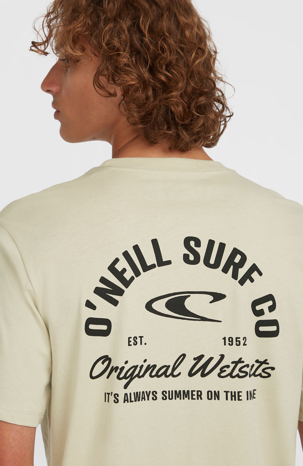 Surf Co T-Shirt Men - Light Khaki