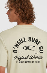 Surf Co T-Shirt Men - Light Khaki