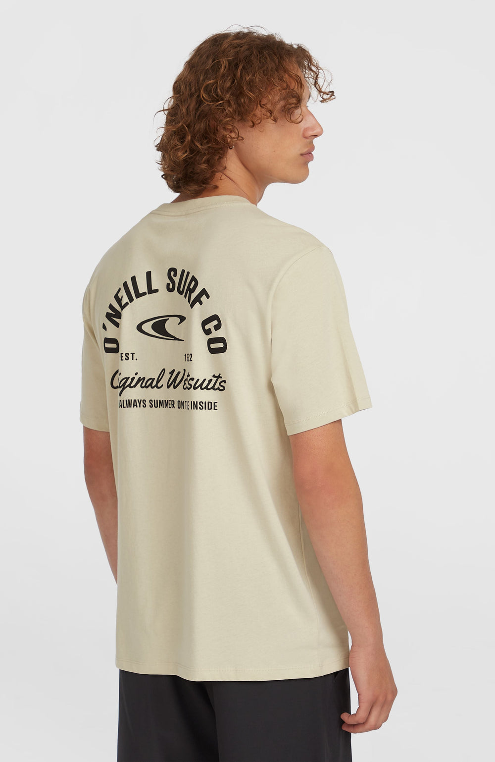 Surf Co T-Shirt Men - Light Khaki