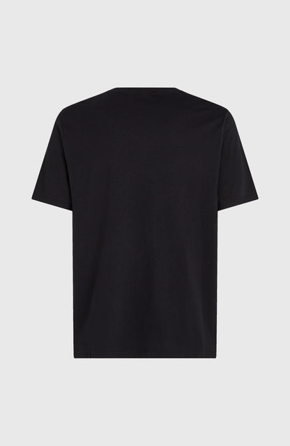 Ikat Stripe T-Shirt Men - Black Out