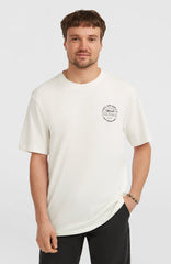 Chest-Print T-Shirt Men - Snow White