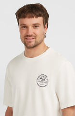 Chest-Print T-Shirt Men - Snow White