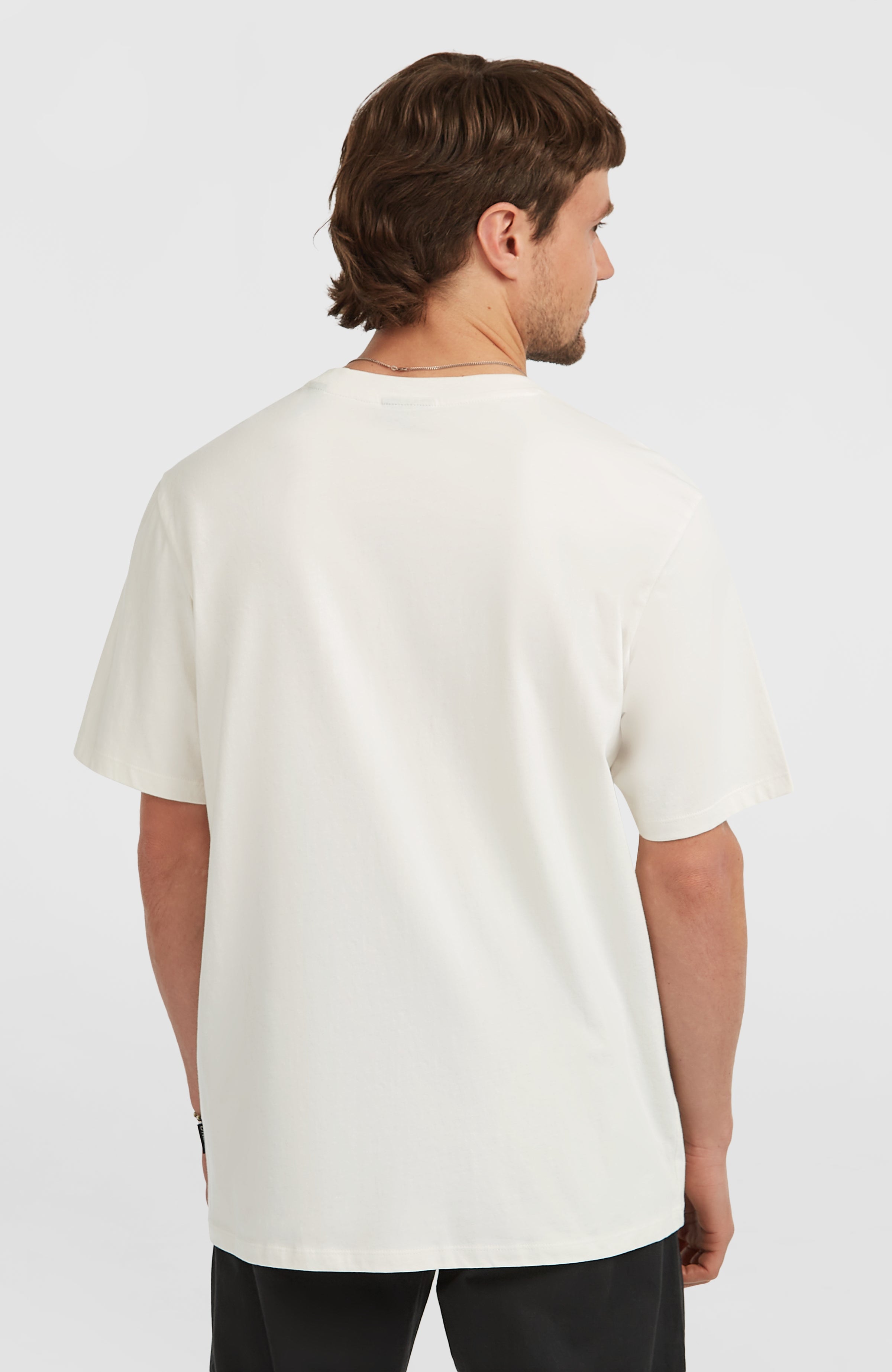 Chest-Print T-Shirt Men - Snow White