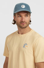 O'Riginals Retro Back-Print T-Shirt Men - Macaron