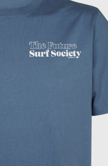 Future Surf Society T-Shirt Men - Copen Blue