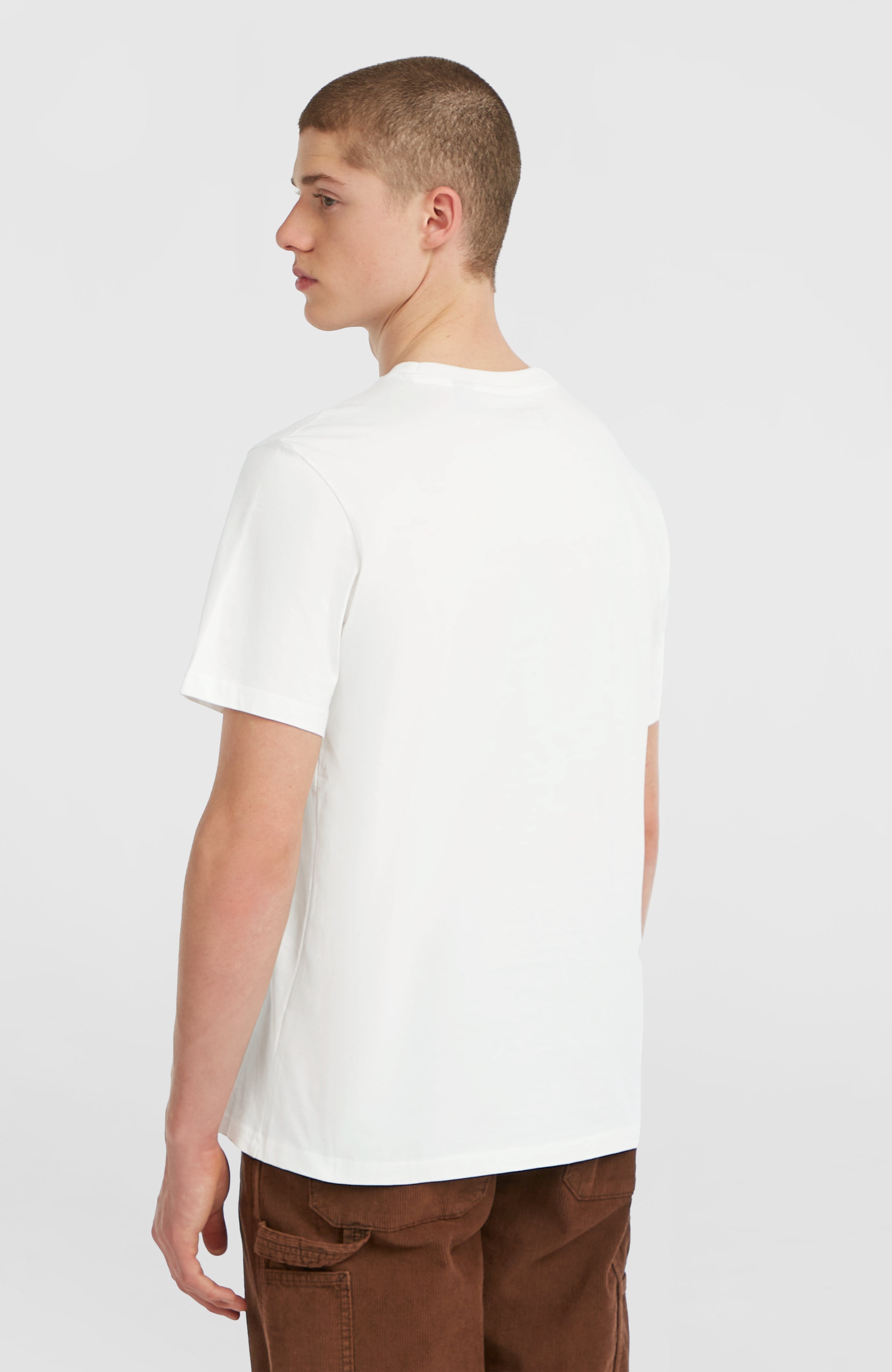 O'Riginals Badge T-Shirt Men - Snow White