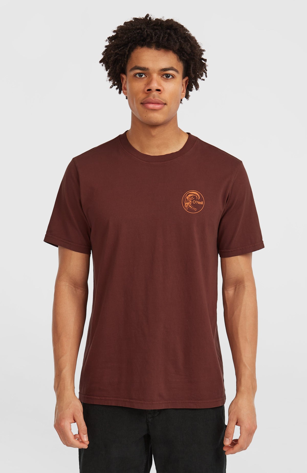O'Riginals Retro Back-Print T-Shirt Men - Hazel Spice