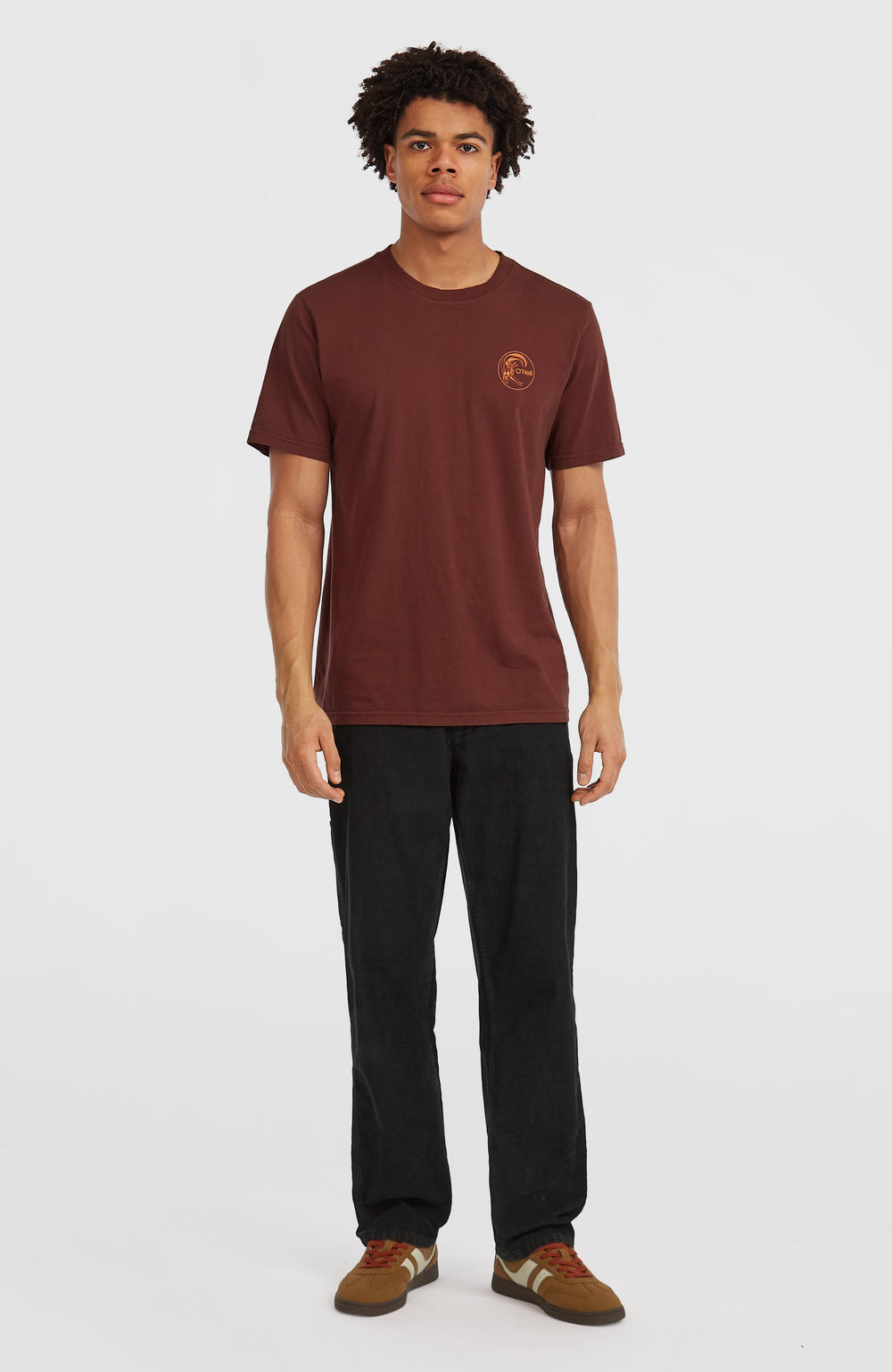 O'Riginals Retro Back-Print T-Shirt Men - Hazel Spice