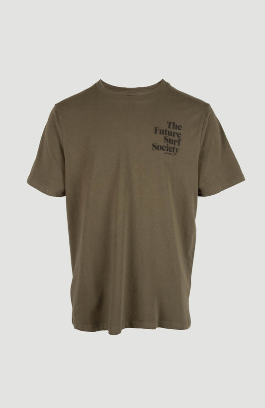 Future Surf Society T-Shirt Men - Forest Night