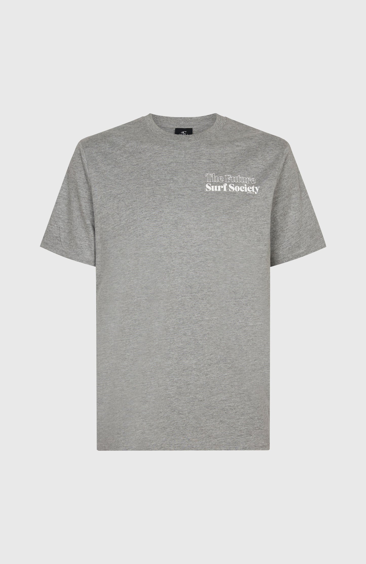 Future Surf Society T-Shirt Men - Silver Melee