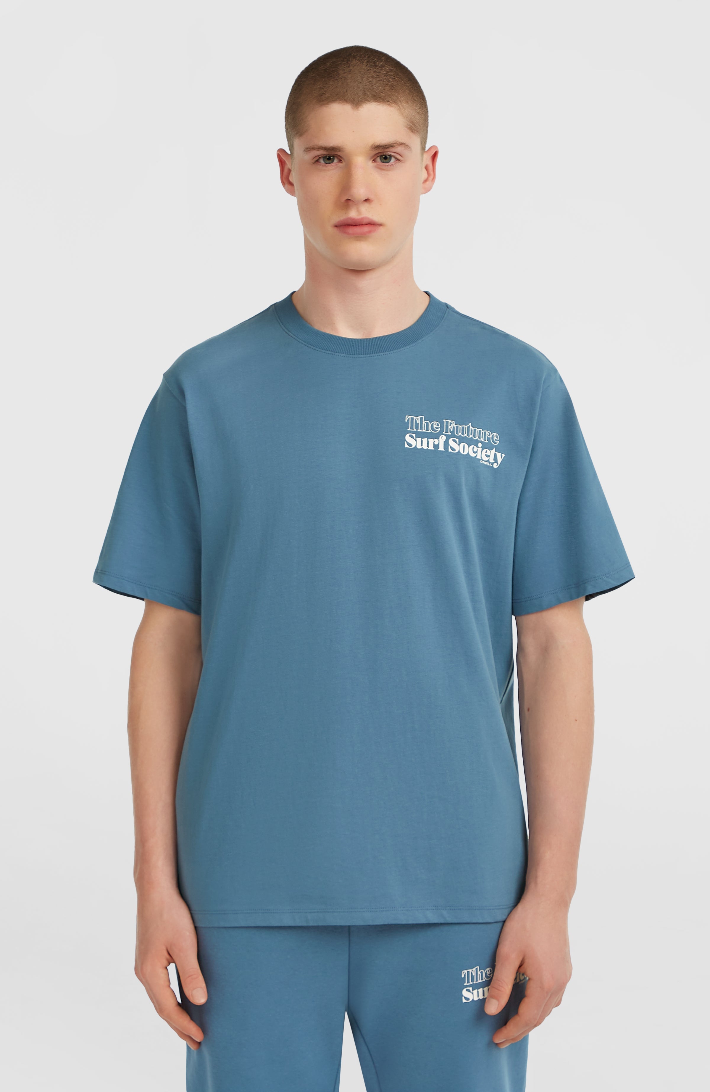 Future Surf Society T-Shirt Men - Mozart Blue