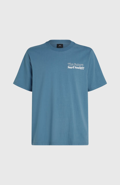 Future Surf Society T-Shirt Men - Mozart Blue