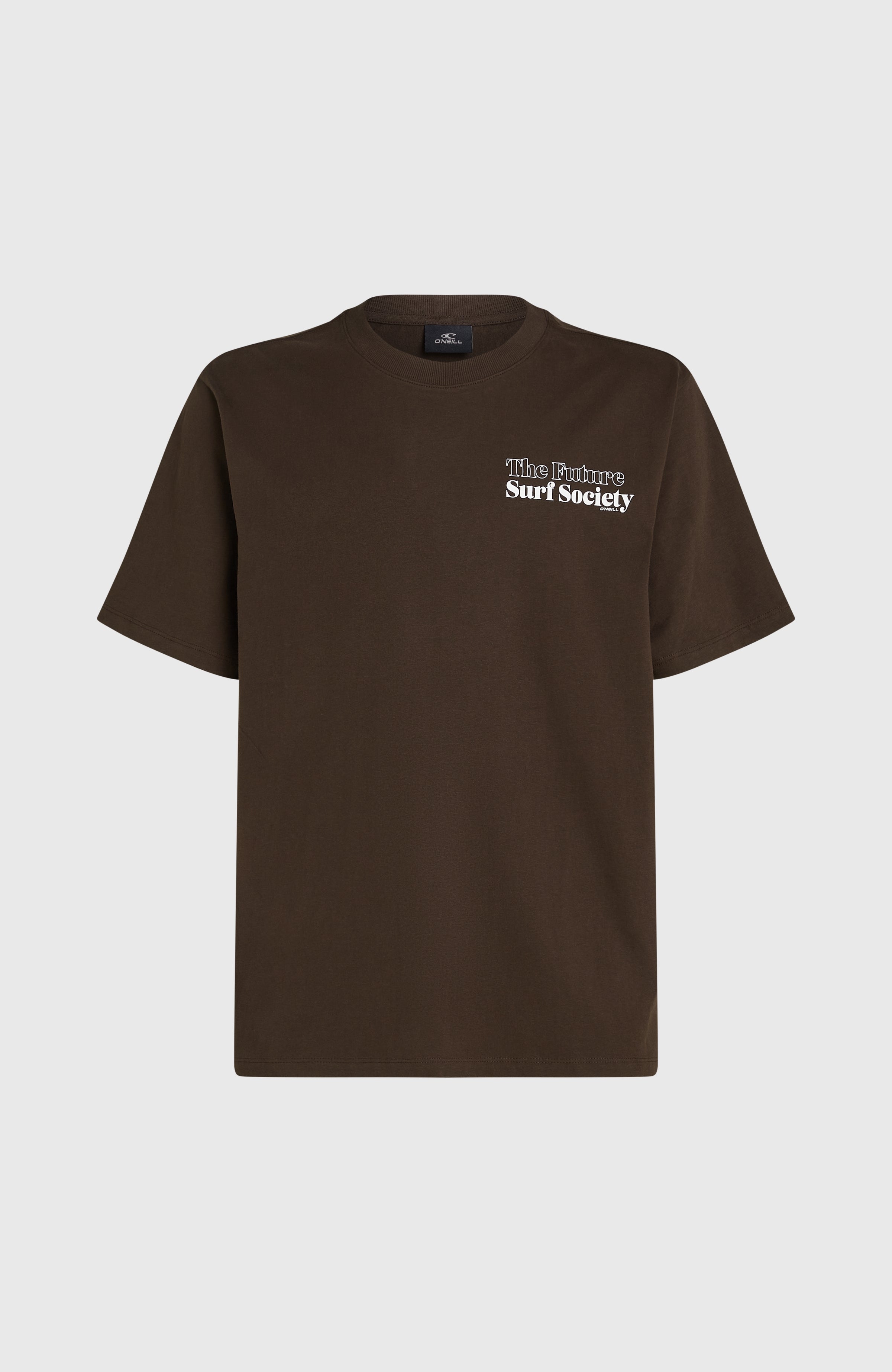 Future Surf Society T-Shirt Men - Coffee Bean