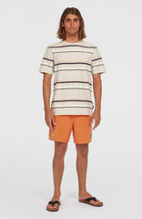 O'Riginals Stripe T-Shirt Men - Beige Originals Retro Stripe