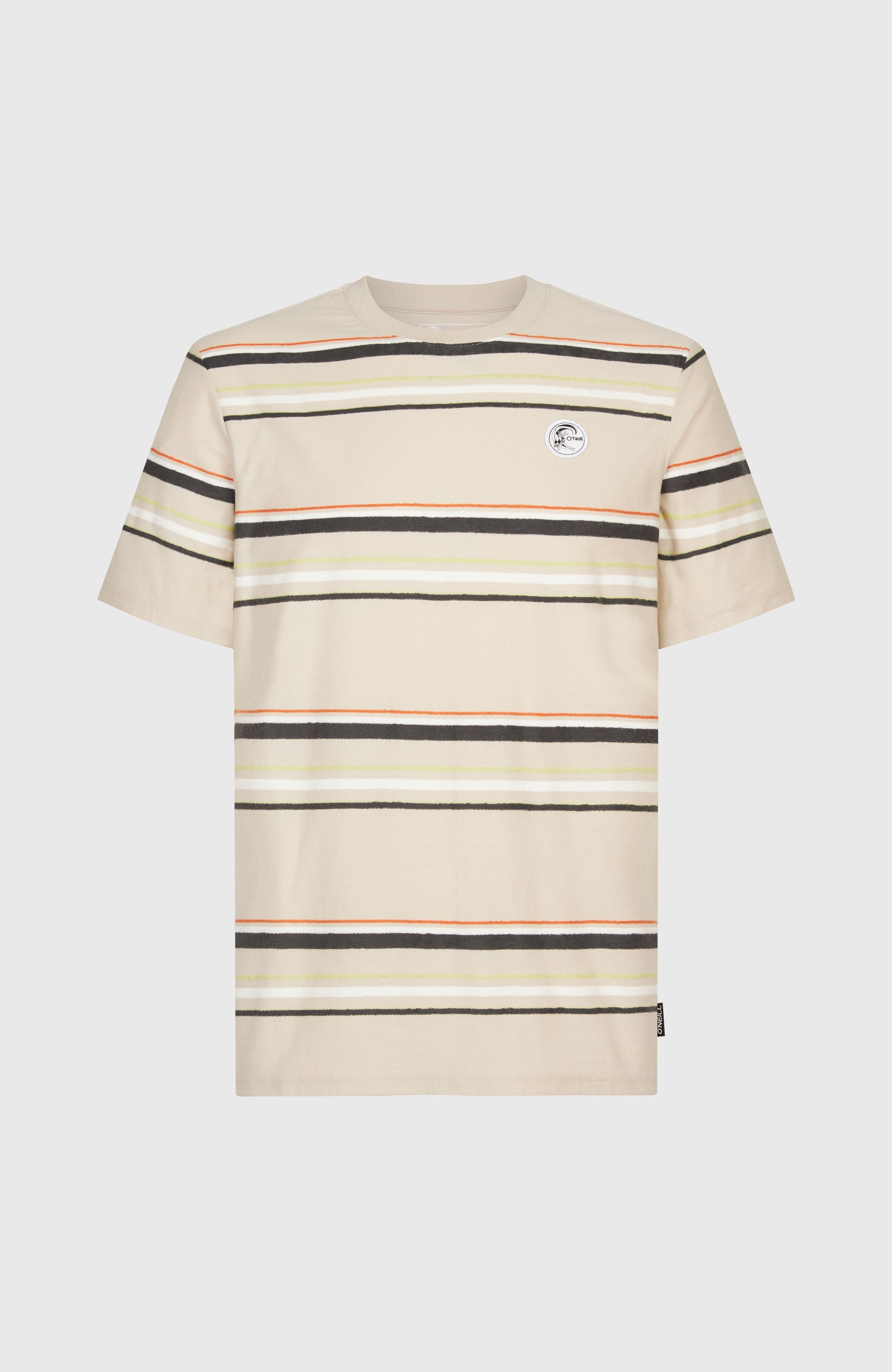 O'Riginals Stripe T-Shirt Men - Beige Originals Retro Stripe