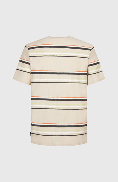 O'Riginals Stripe T-Shirt Men - Beige Originals Retro Stripe